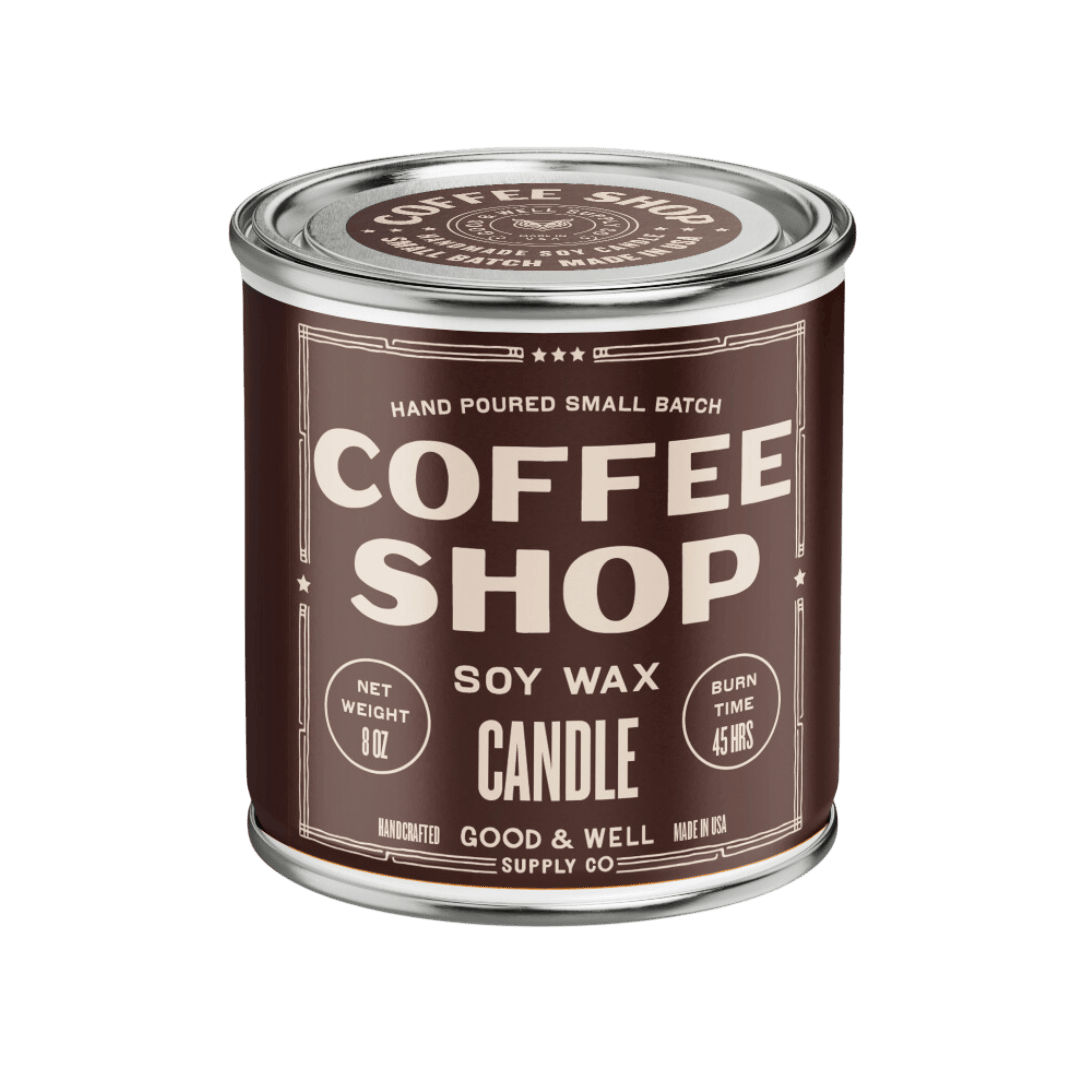 Good &amp; Well Supply Co Candles Coffee Shop Happy Place Candle