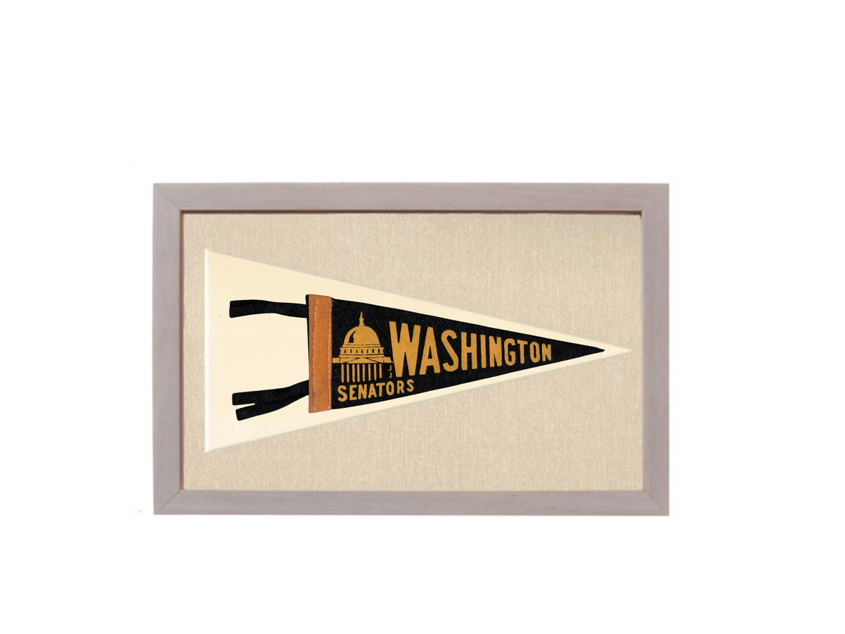 Vintage Washington Senators Pennant