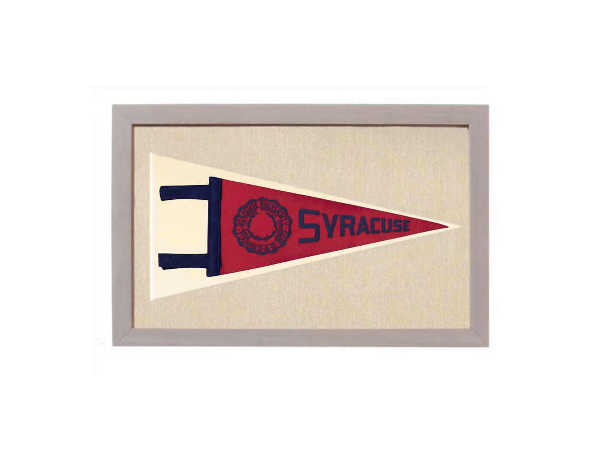 Vintage Syracuse University Pennant