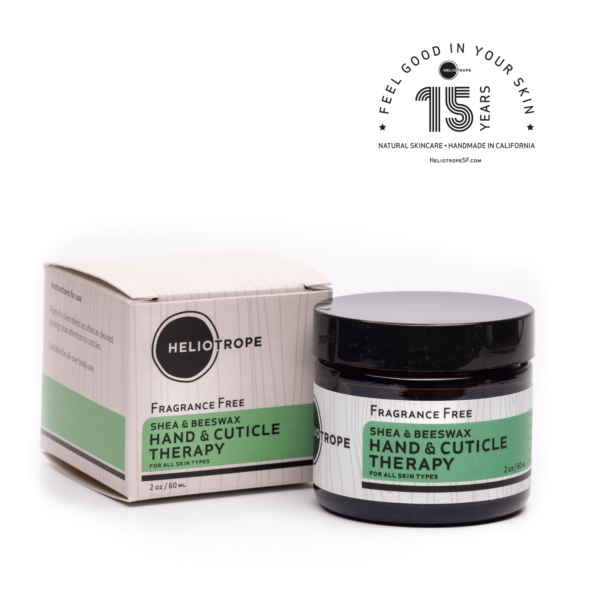 Heliotrope SF Body Lotion Shea &amp; Beeswax Hand &amp; Cuticle Therapy