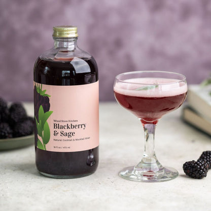 Blackberry &amp; Sage Mixer, 16 fl oz - My American Goods