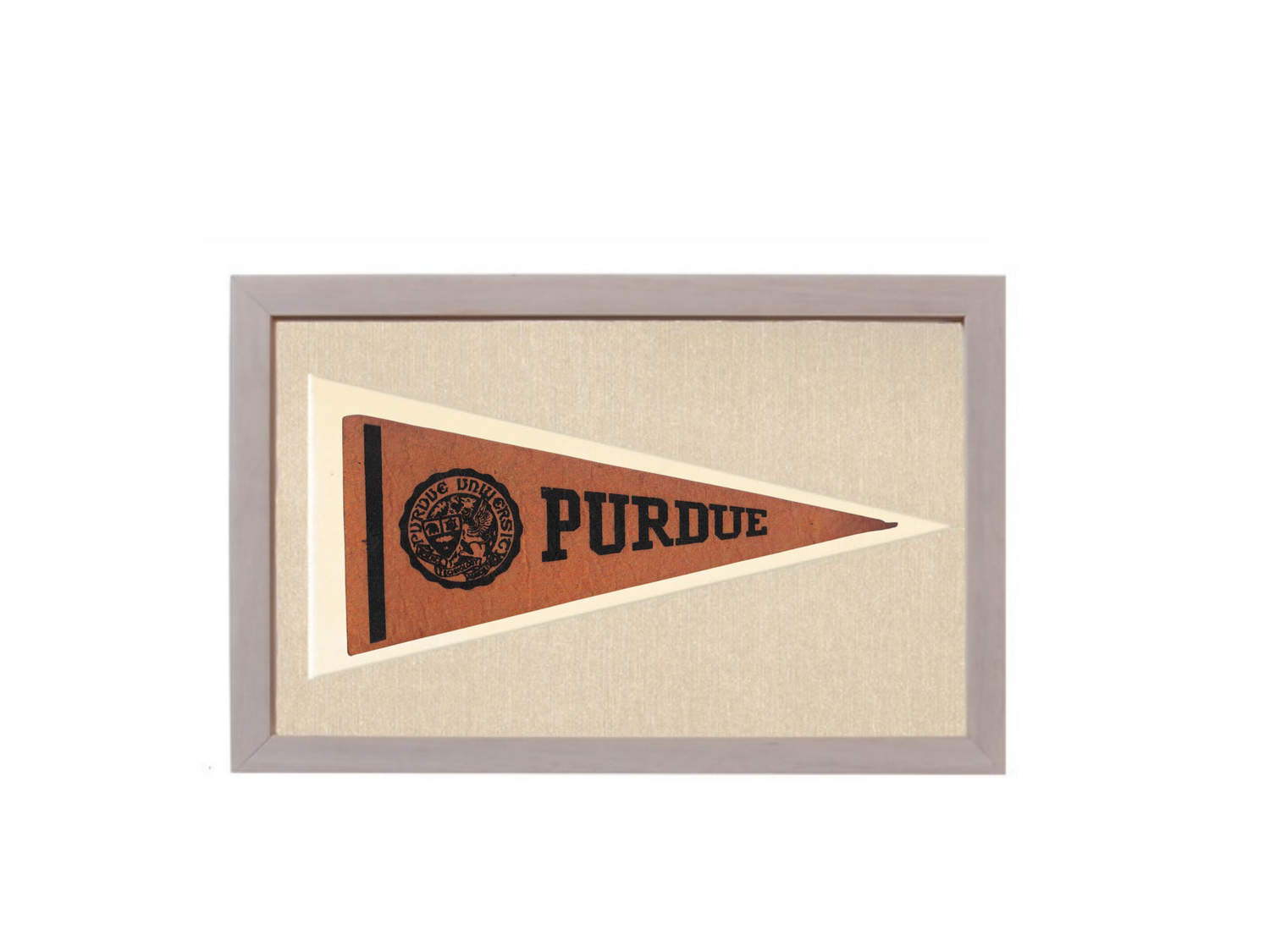 Vintage Purdue Pennant