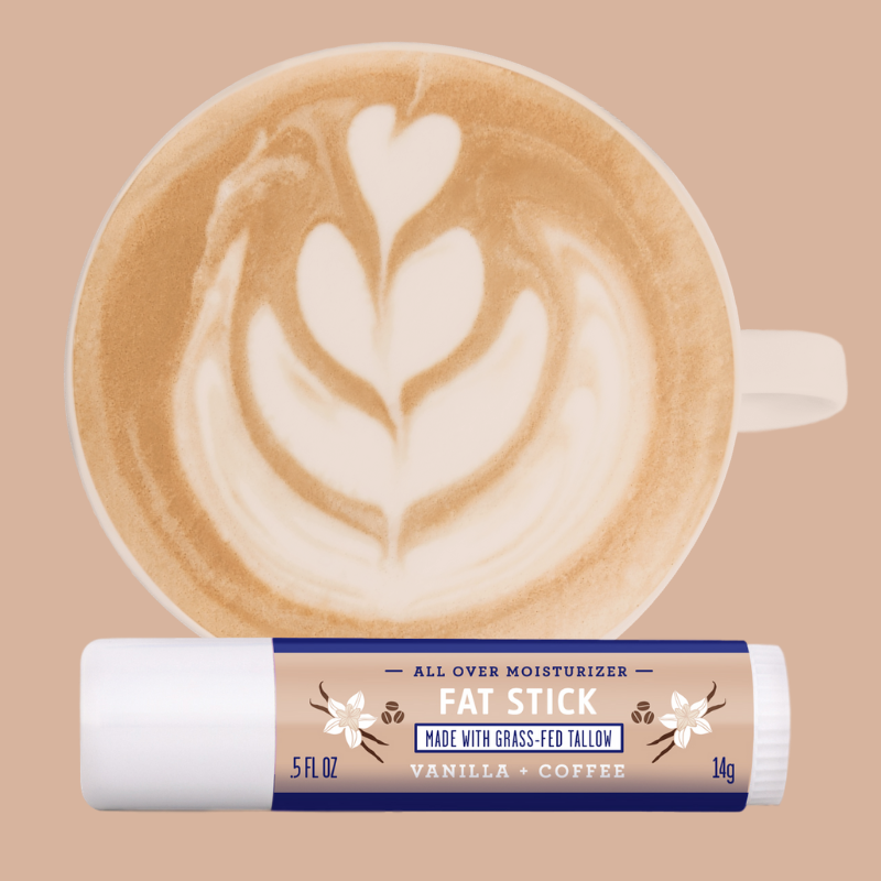 Fat Stick, Vanilla + Coffee, 0.5 Oz - My American Goods