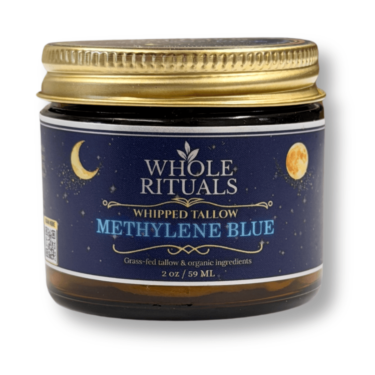 Whole Rituals Face Moisturizer Methylene Blue Infused Tallow Balm - Whipped