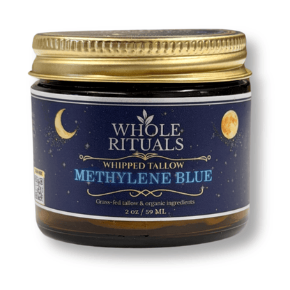 Methylene Blue Infused Tallow Balm - Whipped