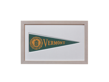 Vintage University of Vermont Hormel Pennant
