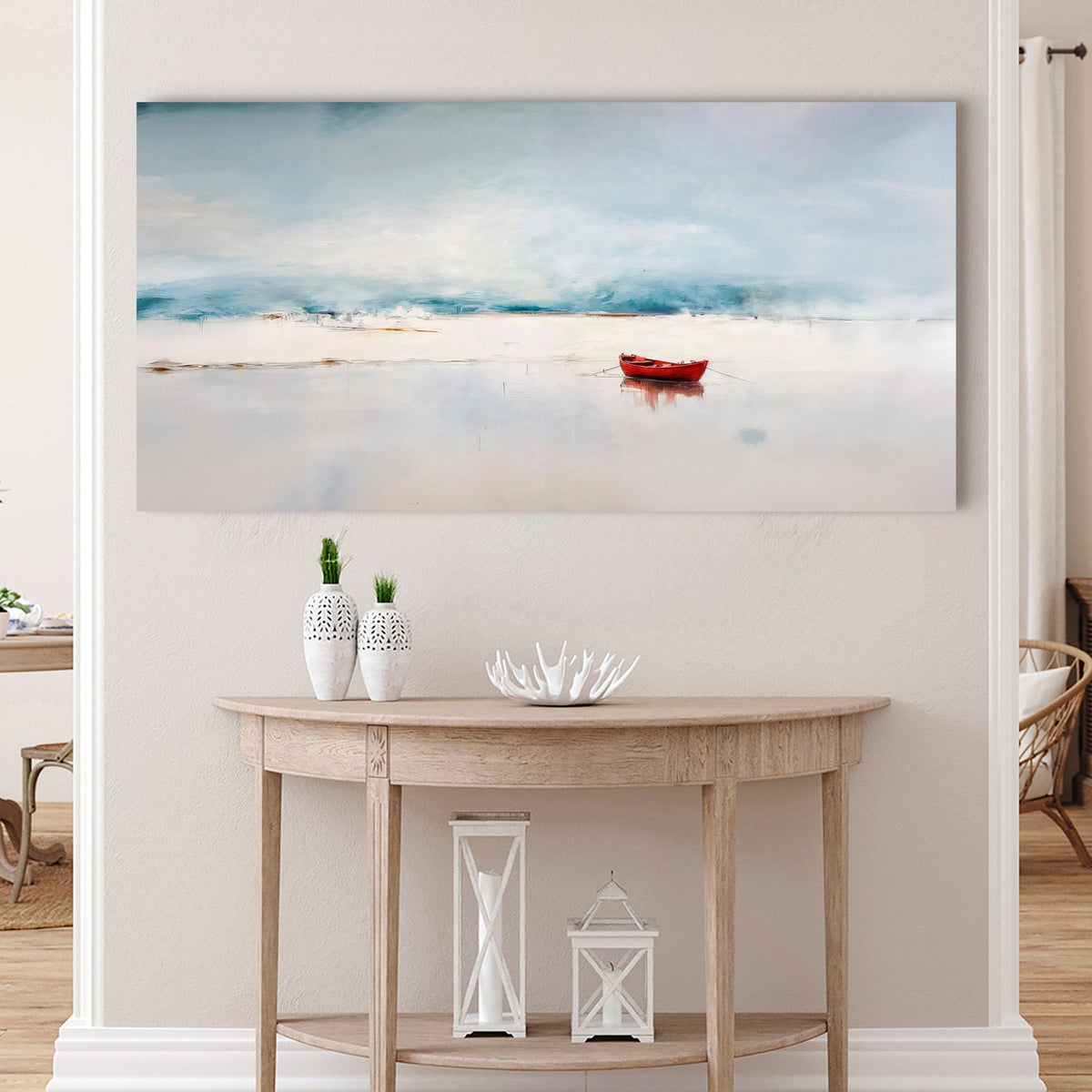 Tailored Canvases Canvas Misty Morning Abstract Wall Art