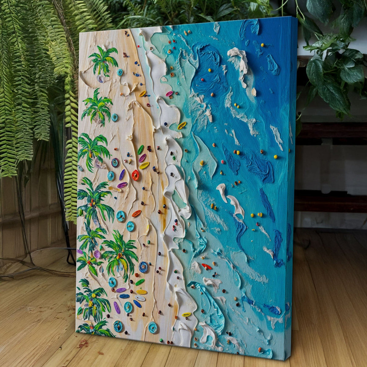 Tailored Canvases Canvas Beach Days Wall Art
