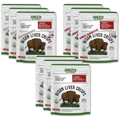 Bison Liver Crisp Variety Pack