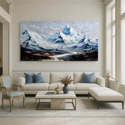 Tailored Canvases Canvas Mountain Minimalist Wall Art II