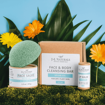 J&amp;L Naturals Skin Regimen Kit Essentials Skin Regimen Kit (4-Piece Set)