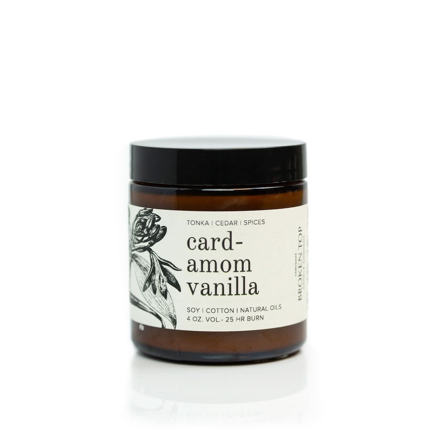 Broken Top Brands Candle Cardamom Vanilla Soy Candle