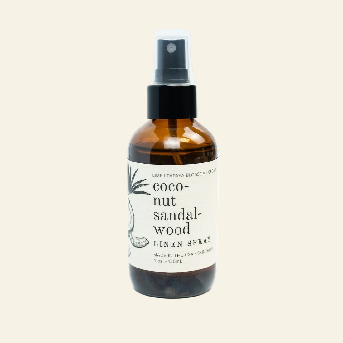 Coconut Sandalwood Linen Spray