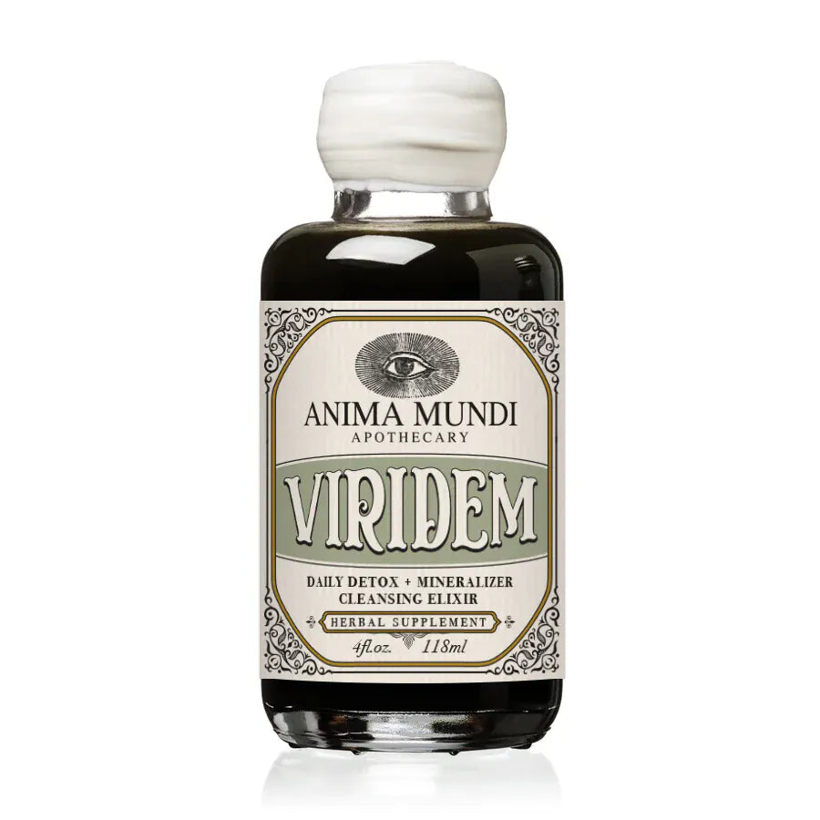 Anima Mundi Herbal supplements 4 oz VIRIDEM Elixir | Daily Detox Support + Mineralizer*