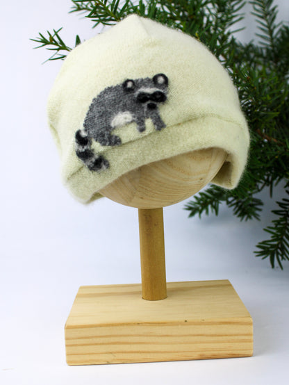 Raccoon Cashmere Hat - Baby - My American Goods