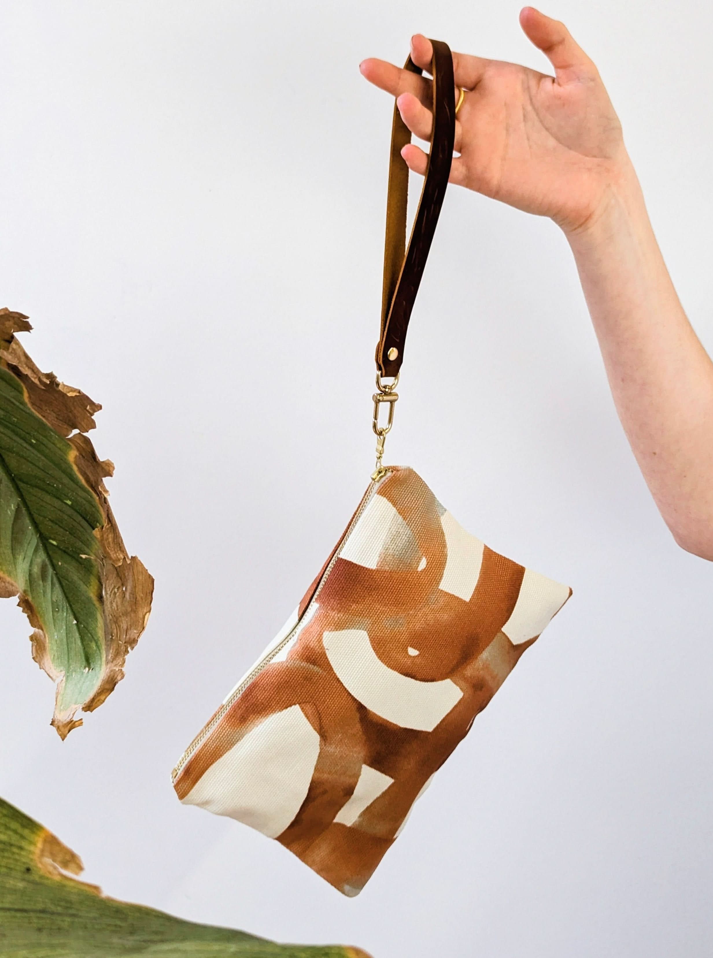 Ash &amp; Rose Shipwreck Chain Wristlet Purse