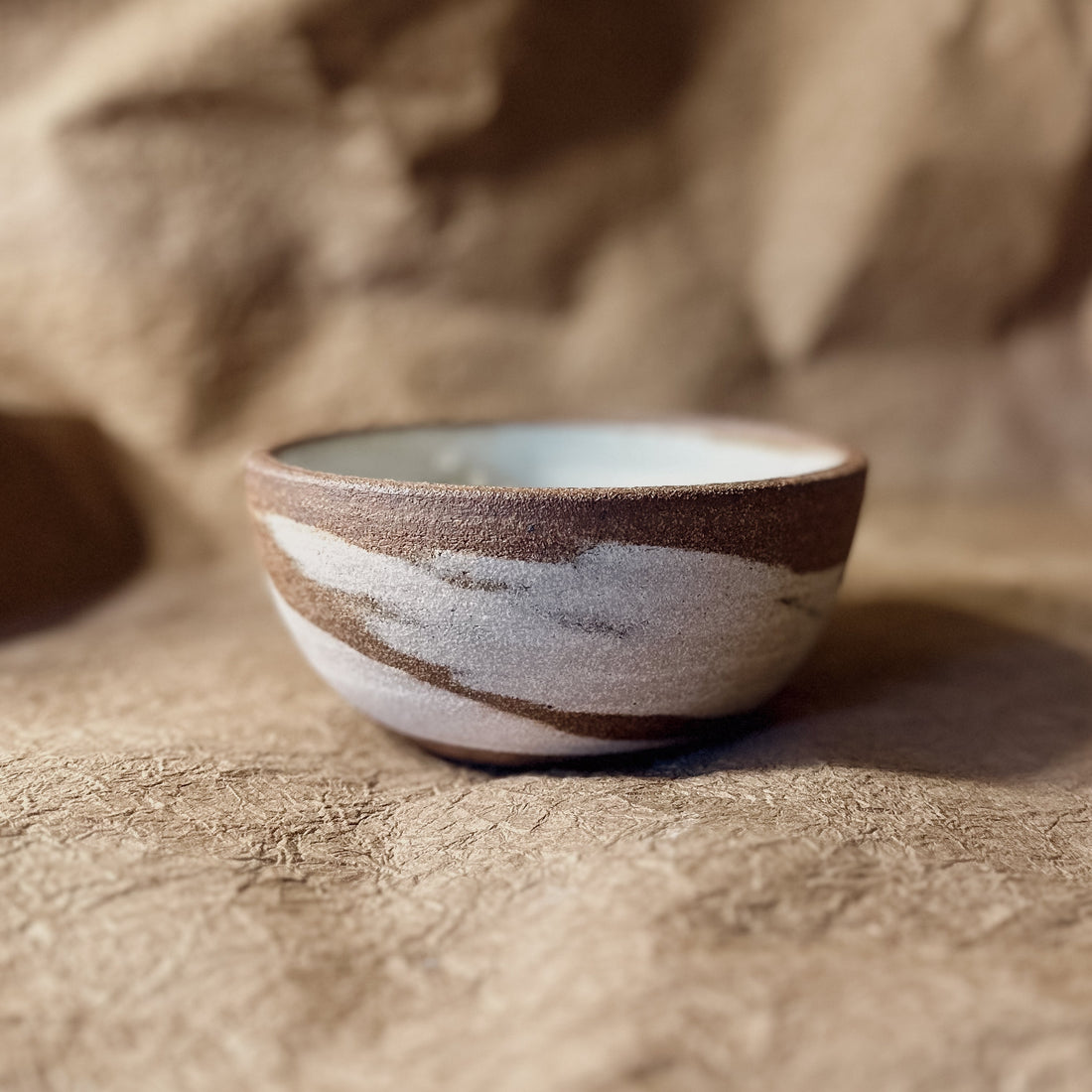 5.5&quot; Marbled Ceramic Cereal Bowl