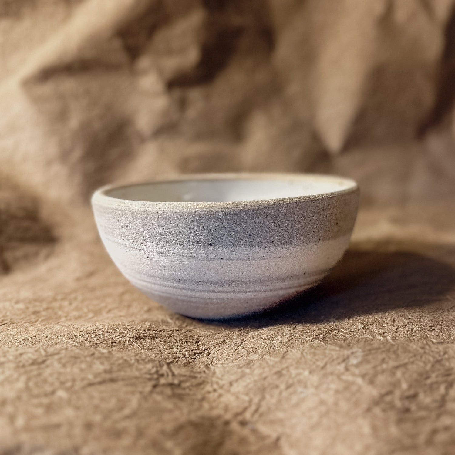 5.5&quot; Marbled Ceramic Cereal Bowl