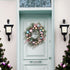 24" Touch of Whimsy Pastel Wreath - My American Goods