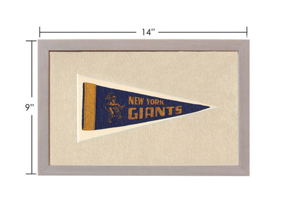 Vintage New York Giants Pennant
