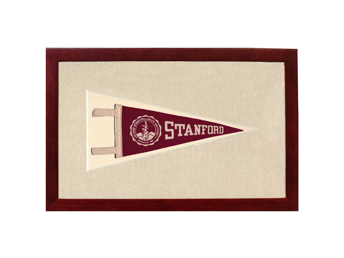 Americana Memories Vintage Pennants and Memorabilia Vintage Stanford University Pennant