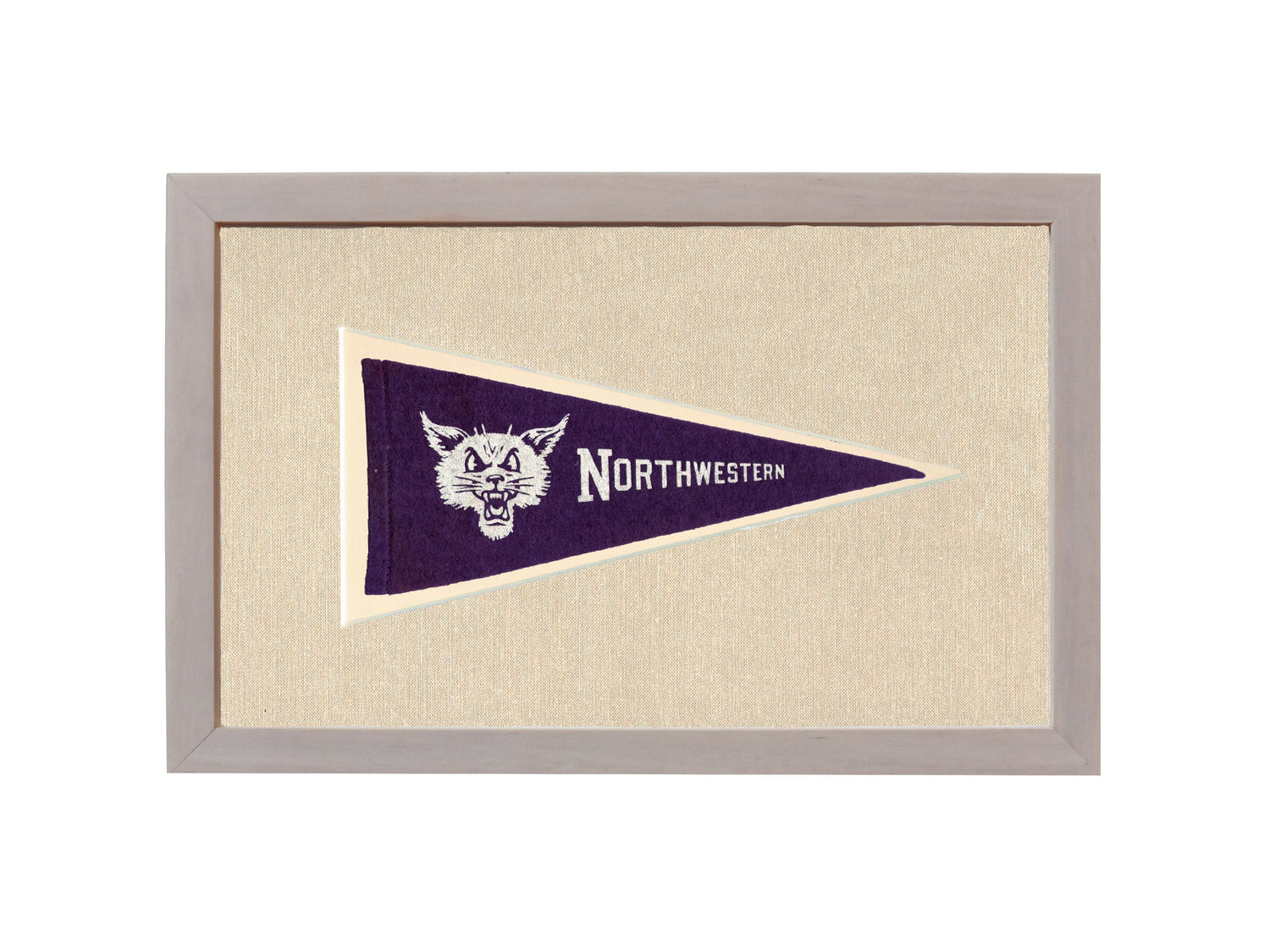 Vintage Northwestern Pennant