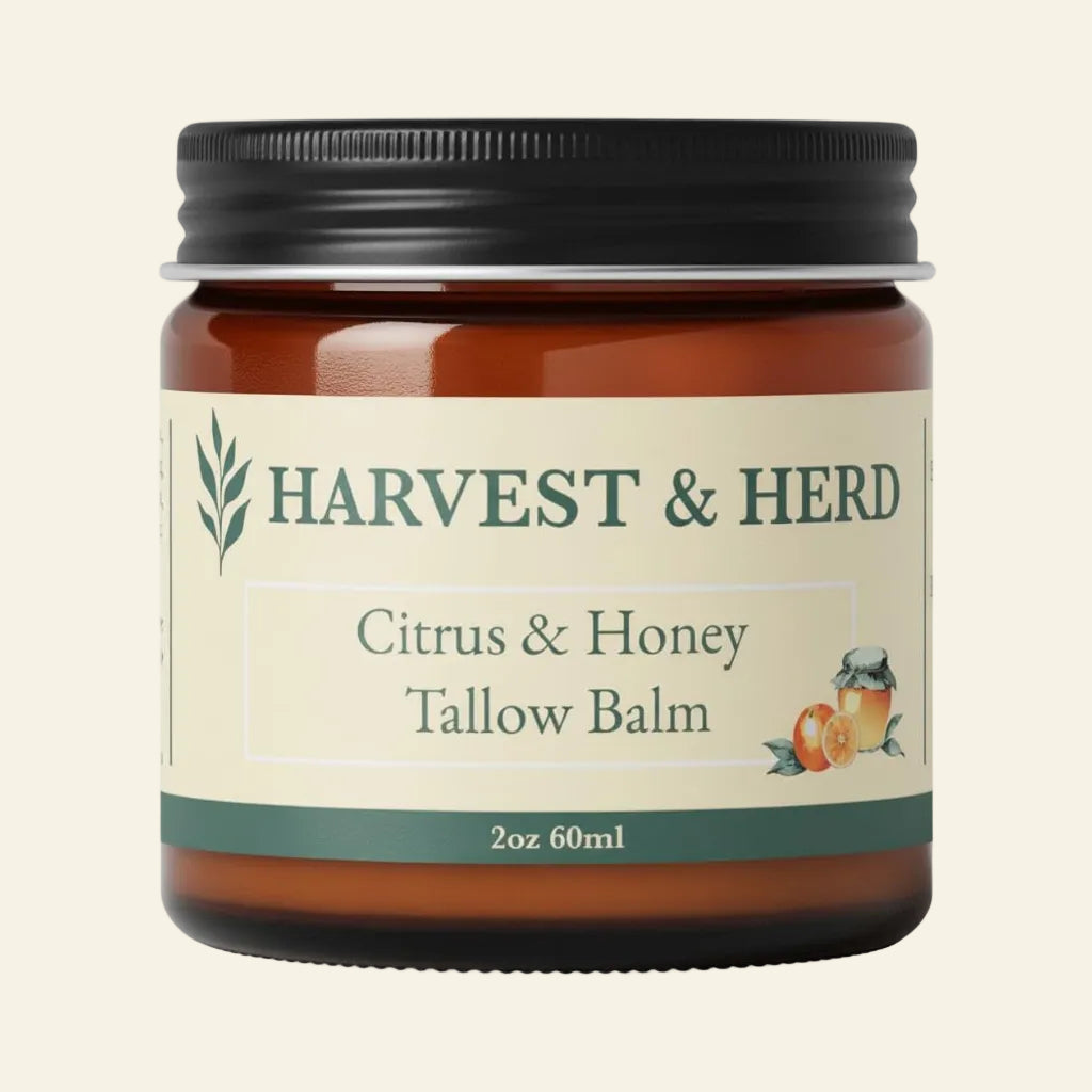 Citrus &amp; Honey Tallow Balm