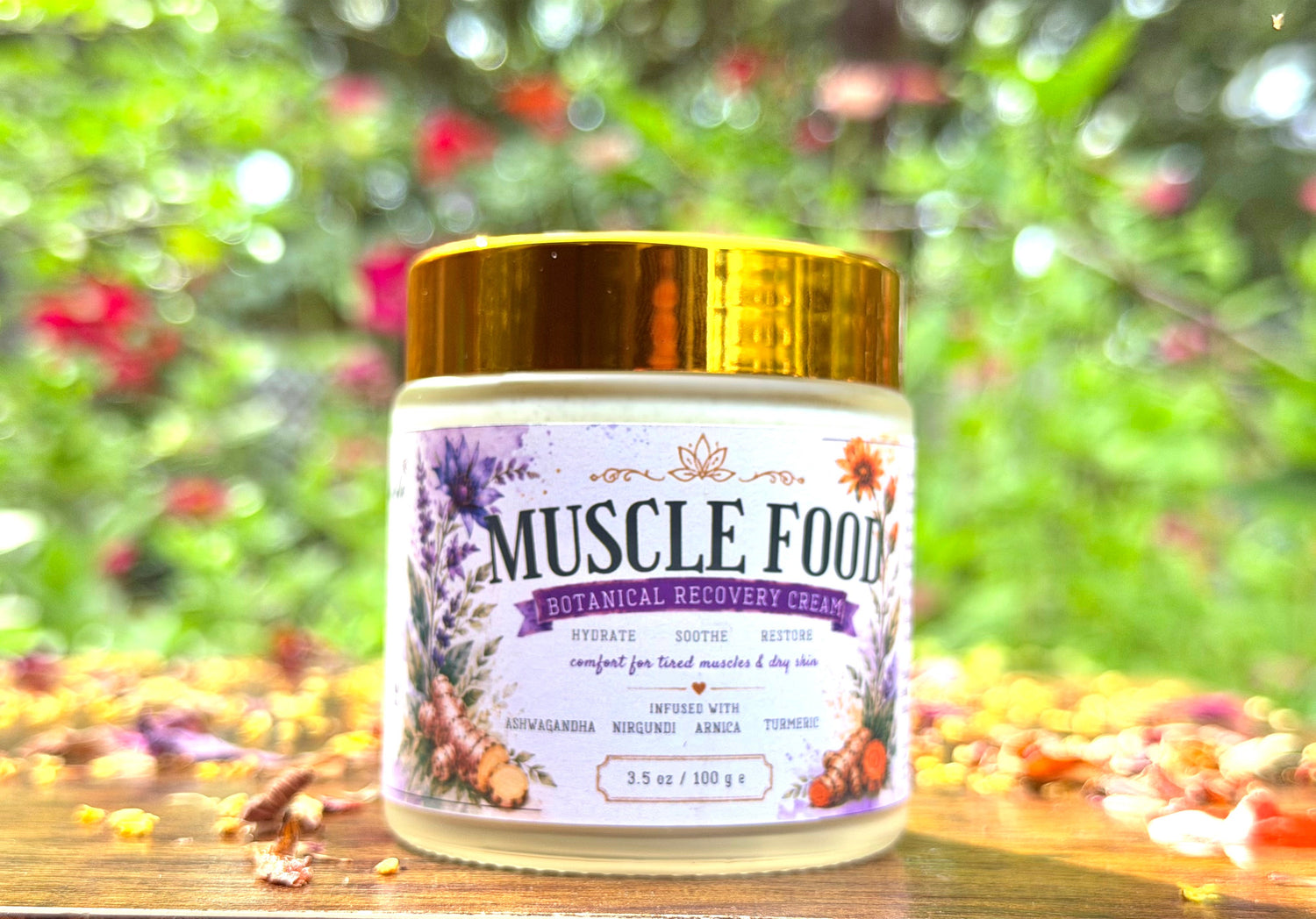 Muscle Food Lotion for Daily Muscle Support &amp; Hydration