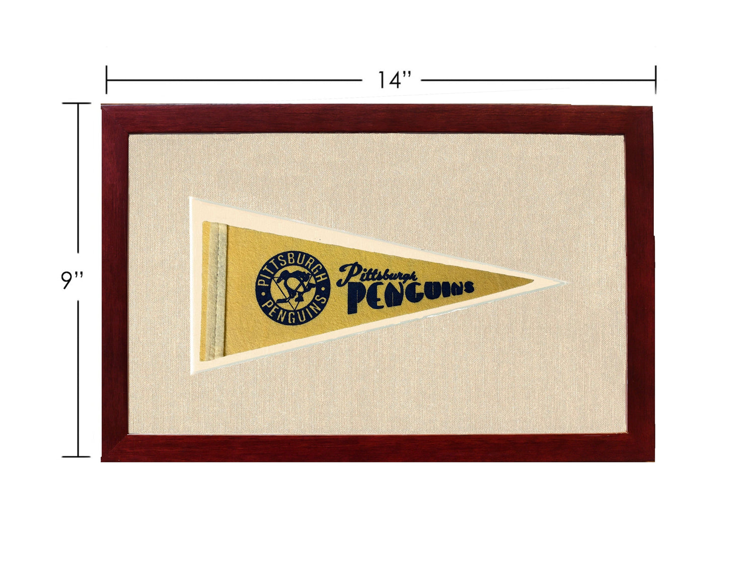 Vintage Pittsburgh Penguins Pennant