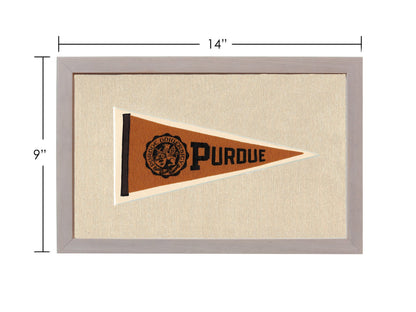 Americana Memories Vintage Pennants and Memorabilia Vintage Purdue Pennant