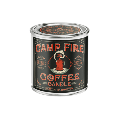 Good &amp; Well Supply Co Candles Half Pint / 8oz / Wood Wick Campfire Coffee Candle