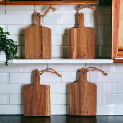 4 Charcuterie Boards | 8x4.5&quot; - My American Goods
