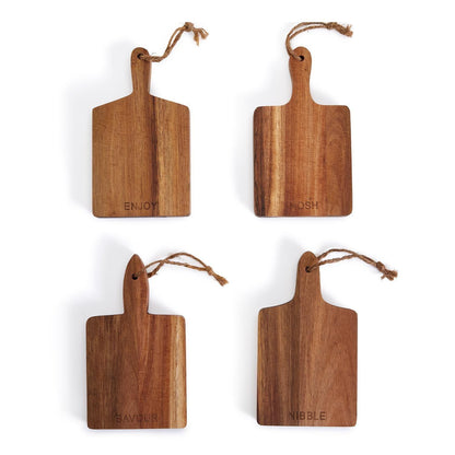 4 Charcuterie Boards | 8x4.5&quot; - My American Goods