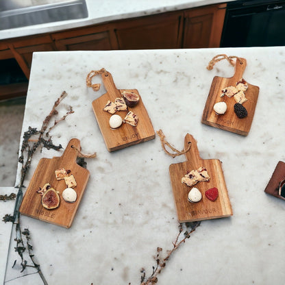 4 Charcuterie Boards | 8x4.5&quot; - My American Goods