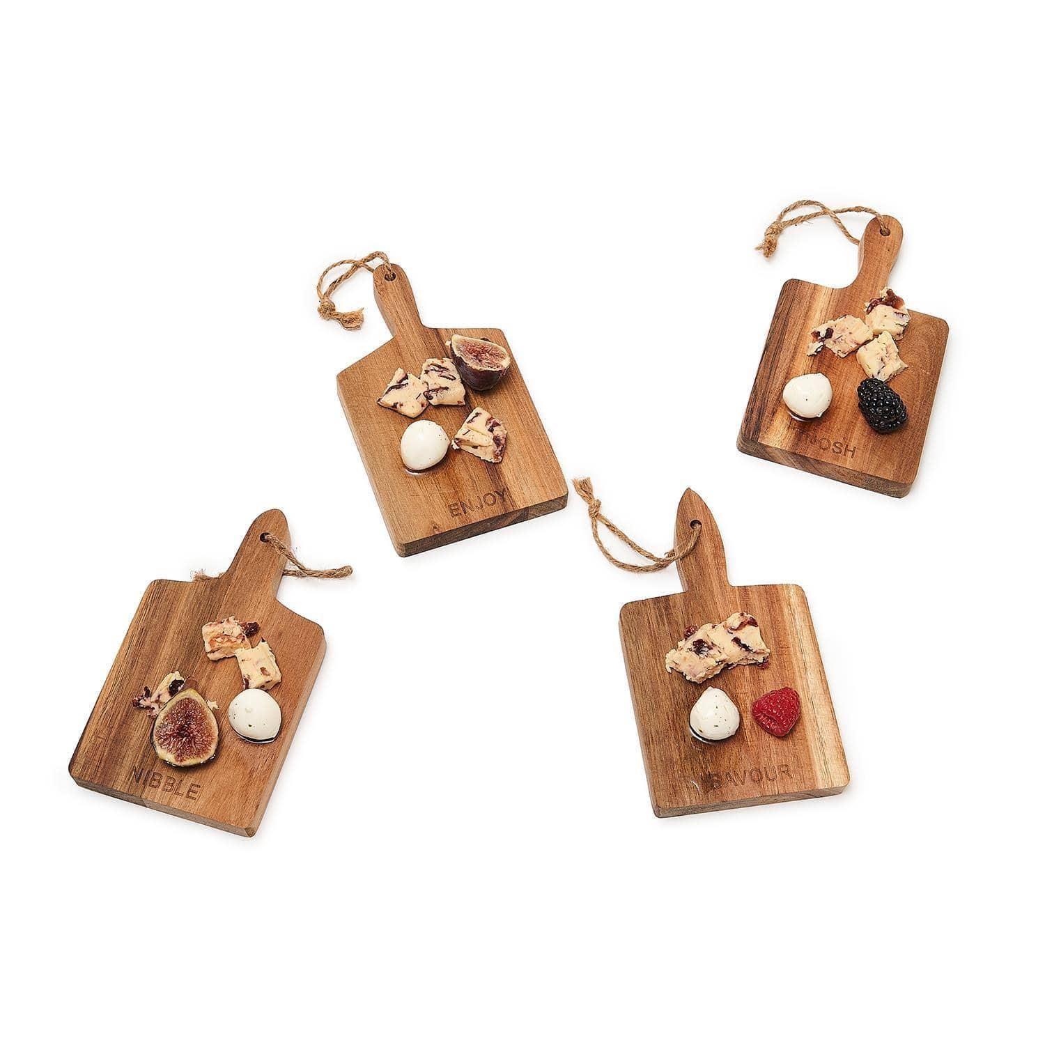 Gia Roma Charcuterie 4 Charcuterie Boards | 8x4.5"