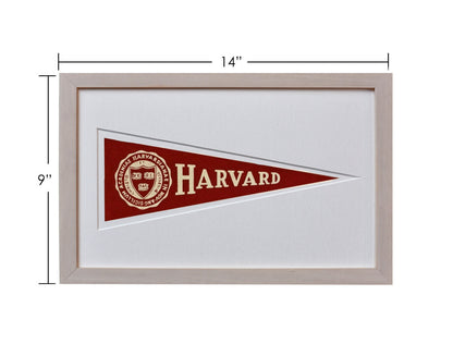 Vintage Harvard University Hormel Pennant