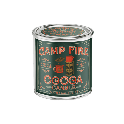 Good &amp; Well Supply Co Candles Half Pint / 8oz / Cotton Wick Campfire Cocoa Candle