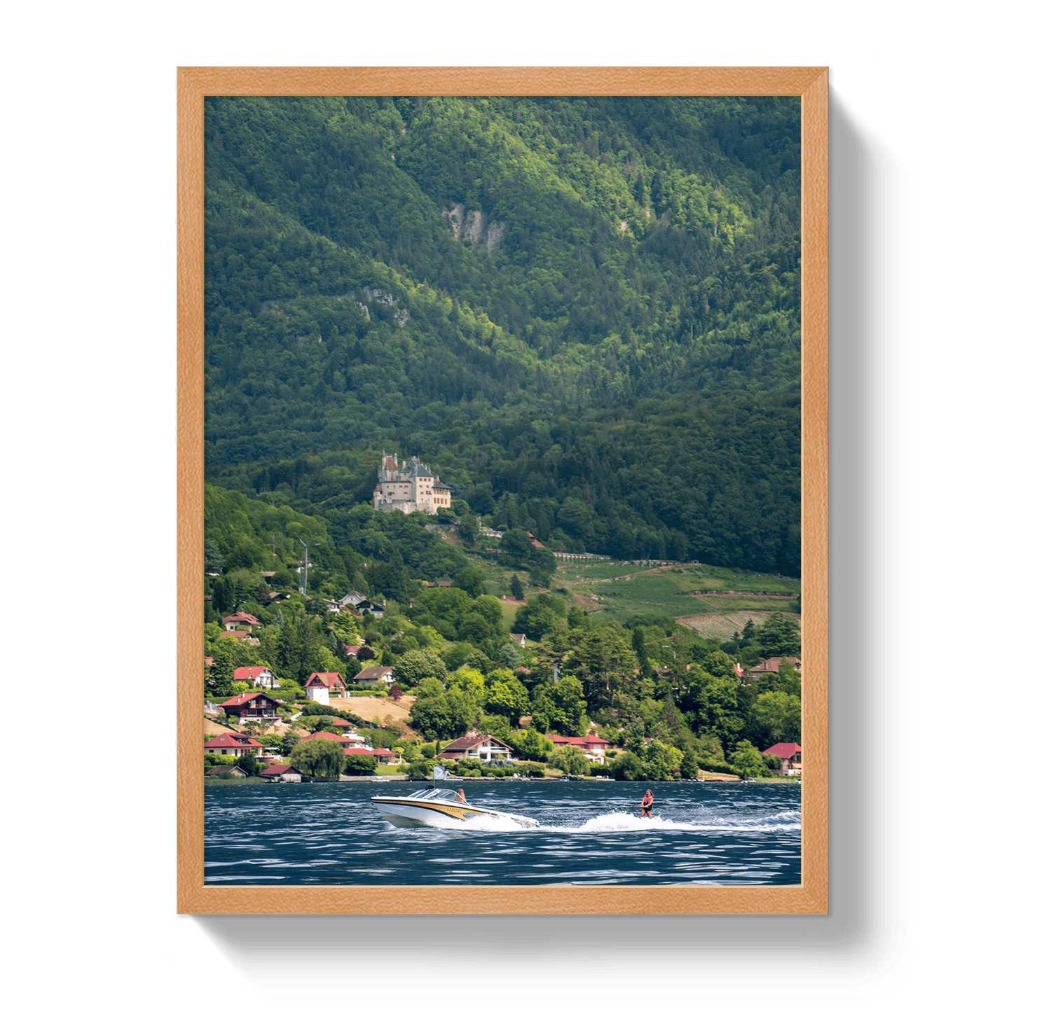 Johnny Vacay Oak / 11x14 / Full Bleed Summer In the Alps