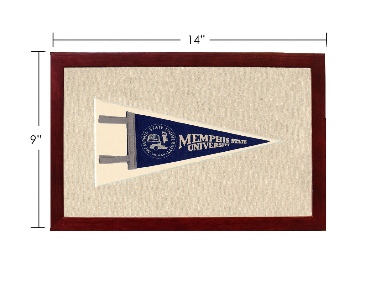Americana Memories Vintage Pennants and Memorabilia Vintage Memphis State University Pennant