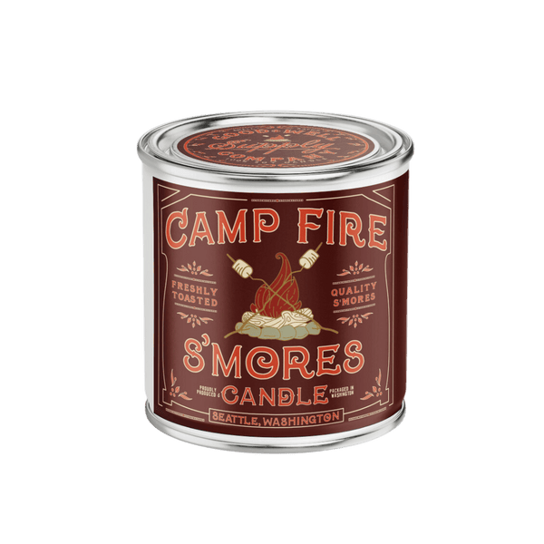 Good & Well Supply Co Candles Half Pint / 8oz / Cotton Wick Campfire S'mores Candle