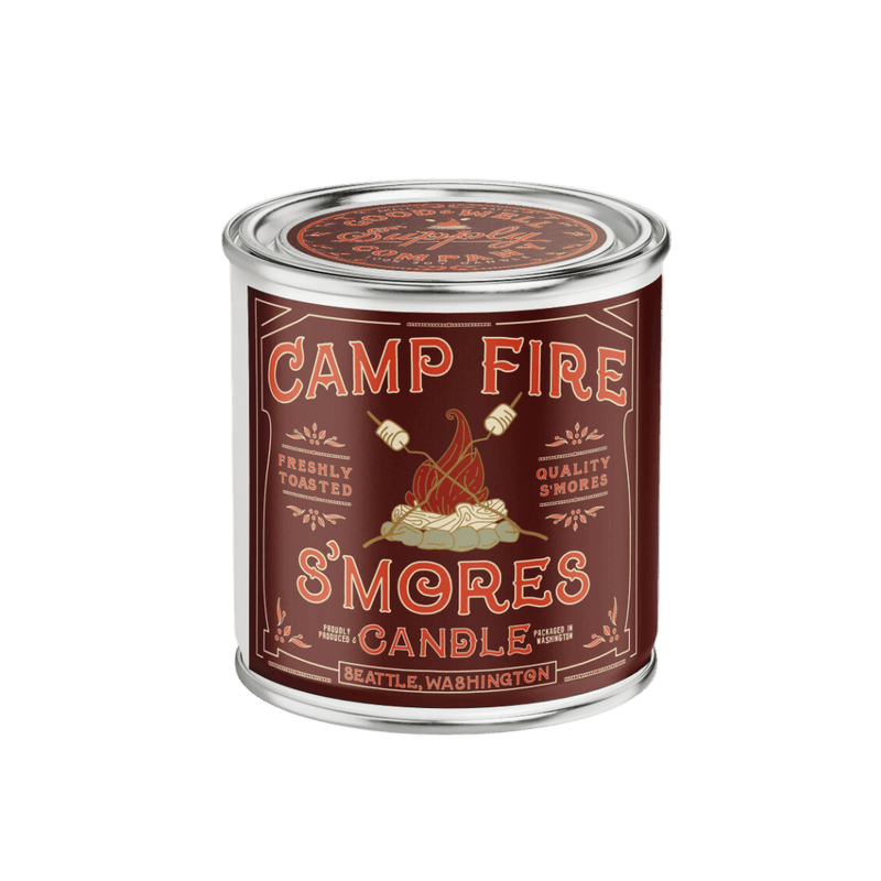Good & Well Supply Co Candles Half Pint / 8oz / Cotton Wick Campfire S'mores Candle