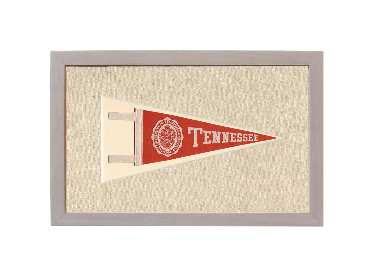 Vintage University of Tennessee Pennant