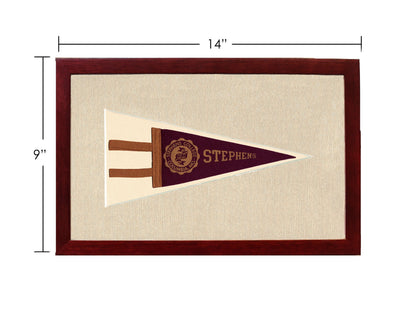 Americana Memories Vintage Pennants and Memorabilia Vintage Stephen’s College Pennant