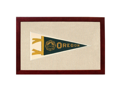 Americana Memories Vintage Pennants and Memorabilia Vintage University of Oregon Pennant