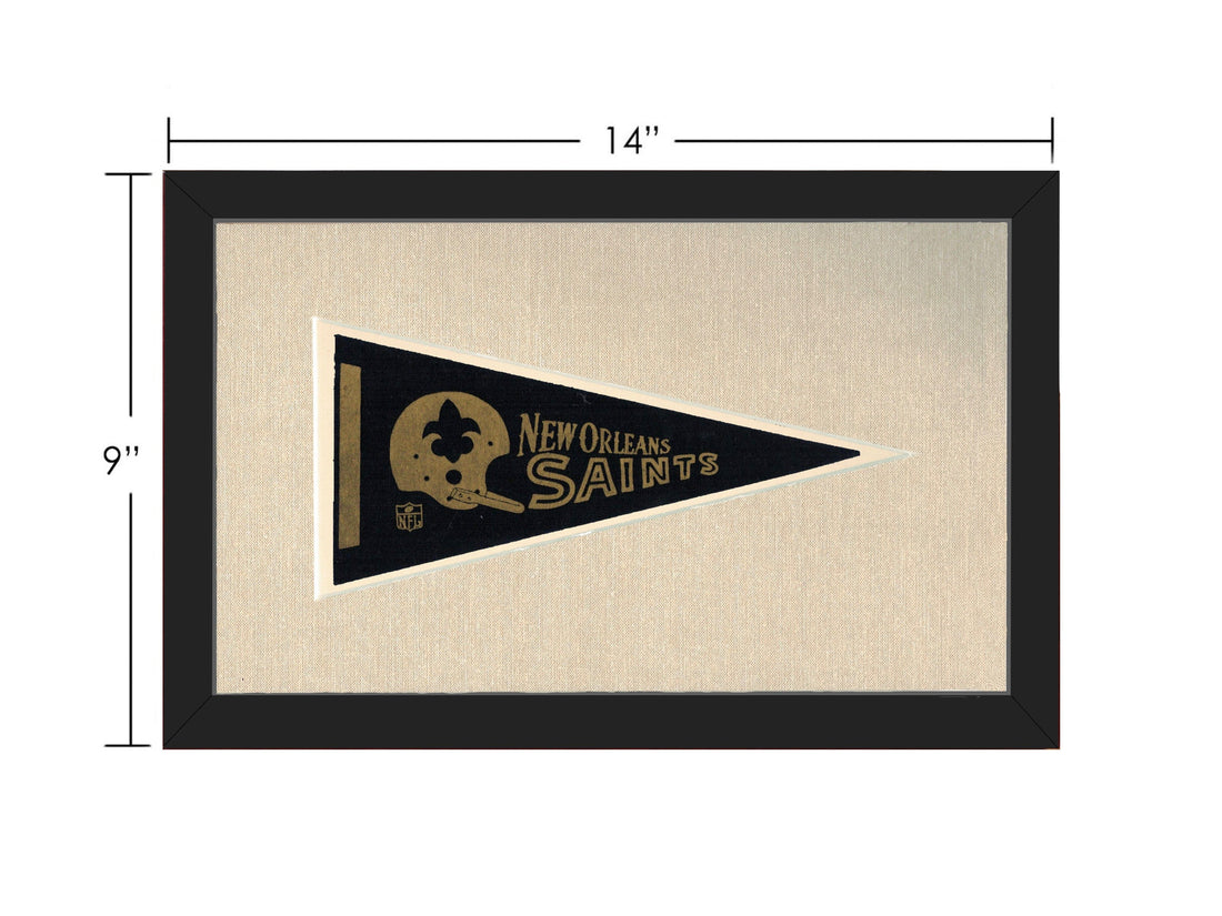 Vintage New Orleans Saints Pennant
