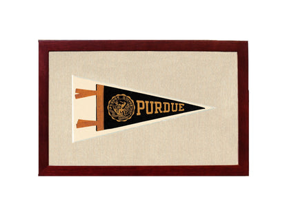 Americana Memories Vintage Pennants and Memorabilia Vintage Purdue Pennant