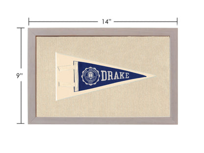 Americana Memories Vintage Pennants and Memorabilia Vintage Drake University Pennant