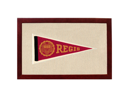 Vintage Regis College Pennant
