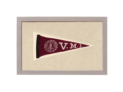 Americana Memories Vintage Pennants and Memorabilia Vintage Virginia Military Institute Pennant