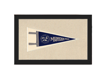 Americana Memories Vintage Pennants and Memorabilia Vintage Memphis State University Pennant